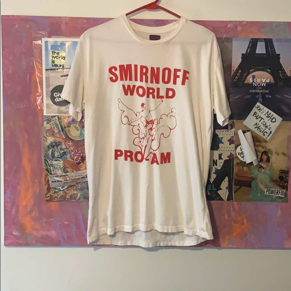 Oversized Dolls Kill Smirnoff Graphic Tee